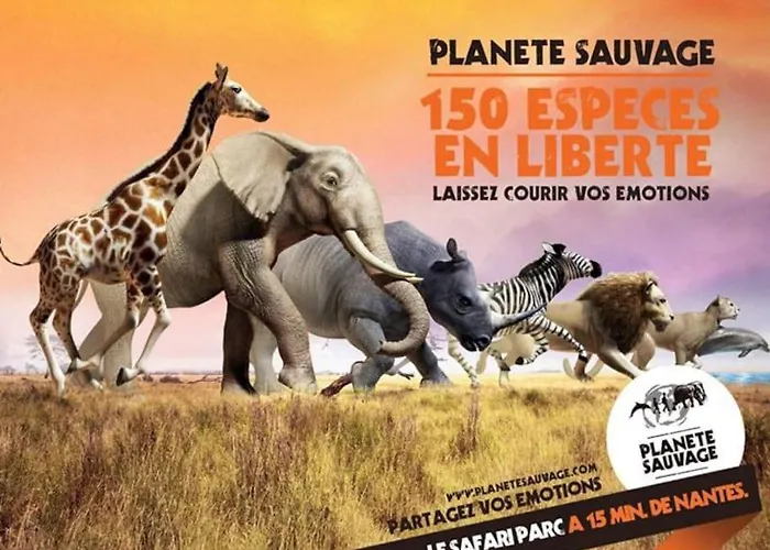 Maisonnette Safari Planete Sauvage Et Ocean * Sainte-Pazanne